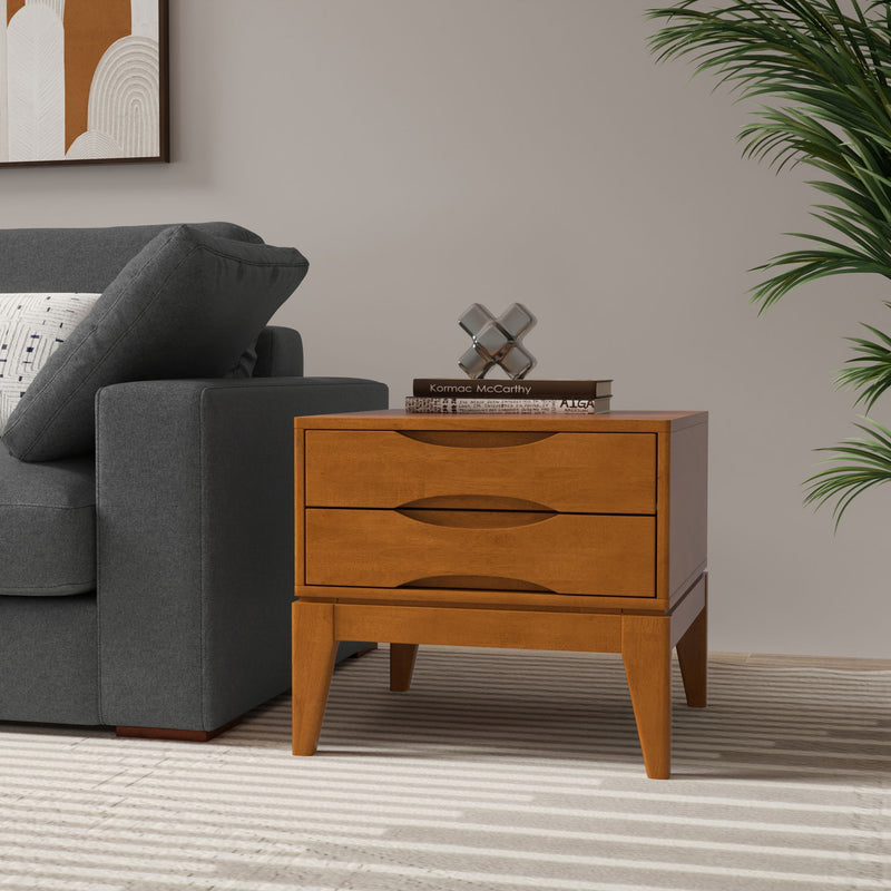 Harper - Handcrafted End Table - R&R Furniture Gallery (Fountain Valley, CA)