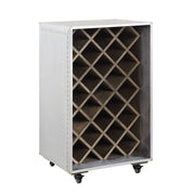 Raini - Wine Cabinet - Aluminum - R&R Furniture Gallery (Fountain Valley, CA)