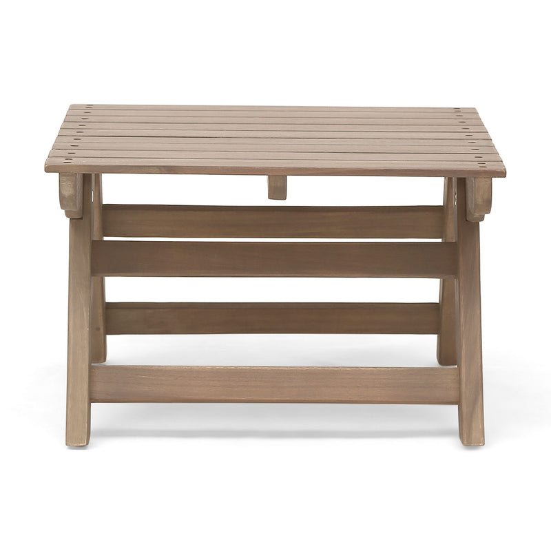 Sedona - Outdoor Side Table With Open Slat Design - R&R Furniture Gallery (Fountain Valley, CA)