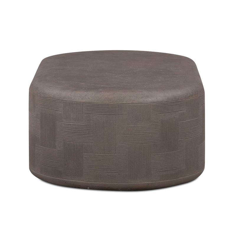 Suraya - Concrete Rounded Coffee Table