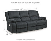 Draycoll - Reclining Sofa - R&R Furniture Gallery (Fountain Valley, CA)