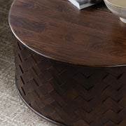 Shira - Mango Wood 24" Round Table - R&R Furniture Gallery (Fountain Valley, CA)