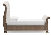 Ardenfield - Upholstered Sleigh Bed - R&R Furniture Gallery (Fountain Valley, CA)