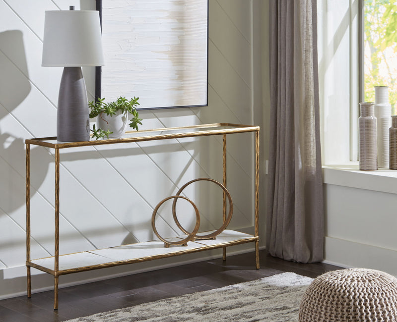 Ryandale - Console Sofa Table - R&R Furniture Gallery (Fountain Valley, CA)