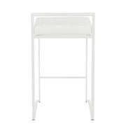 Lumi Source Fuji Simple Elegance contemporary stackable counter stool with sleek design and modern finish.