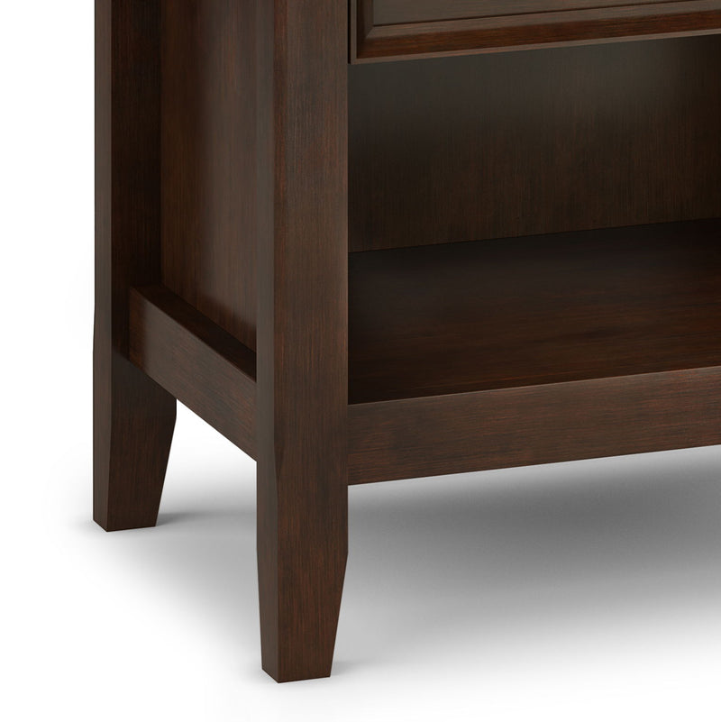Amherst - Bedside Table - Russet Brown - R&R Furniture Gallery (Fountain Valley, CA)