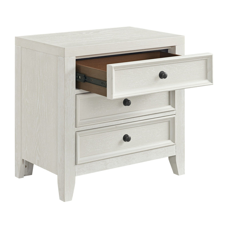 3 Drawer Nightstand With USB Charging Port - R&R Furniture Gallery (Fountain Valley, CA)