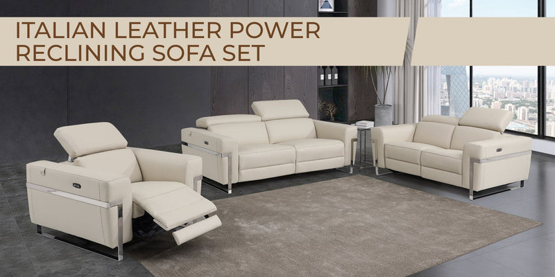 990 - Power Reclining Set With Power Headrest - R&R Furniture Gallery (Fountain Valley, CA)