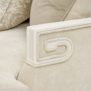 La Marisia - Chenille Loveseat - Tranquil / Creamy Pearl - R&R Furniture Gallery (Fountain Valley, CA)