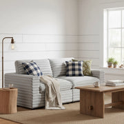 Jenny - 2 Piece Sofa Sectional - Gray - R&R Furniture Gallery (Fountain Valley, CA)