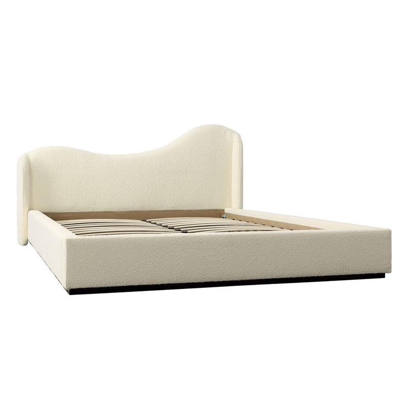 Louisa - King Bed - Ivory