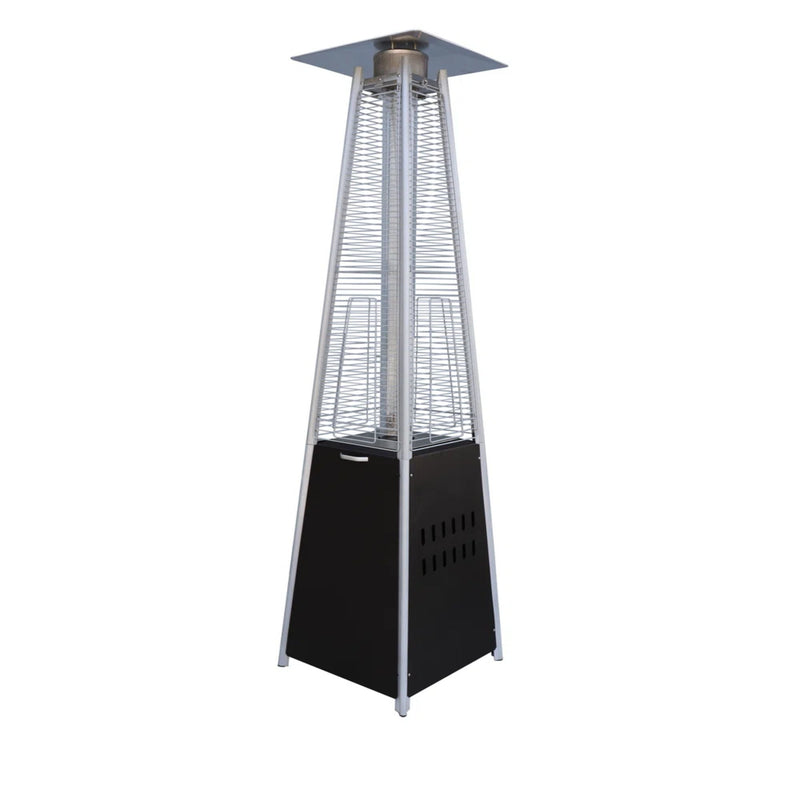 40, 000 Btu Propane Standing Patio Heater Stainless Steel - R&R Furniture Gallery (Fountain Valley, CA)