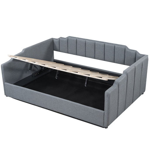 Modern Upholstered Daybed With Underneath Storage - R&R Furniture Gallery (Fountain Valley, CA)