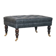 Buffalo - Ottoman With Castor Legs - R&R Furniture Gallery (Fountain Valley, CA)