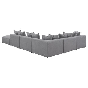 Amherst - Modular Sectional With Cushions - Gray
