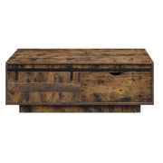 Bellarosa - Coffee Table (Same As 88040) - Rustic Oak - R&R Furniture Gallery (Fountain Valley, CA)