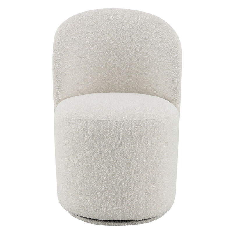 Hollis - Side Chair (Set of 2) - Beige Boucle - R&R Furniture Gallery (Fountain Valley, CA)