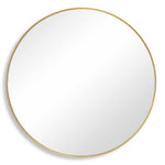 Plain Mirror - Brushed Gold