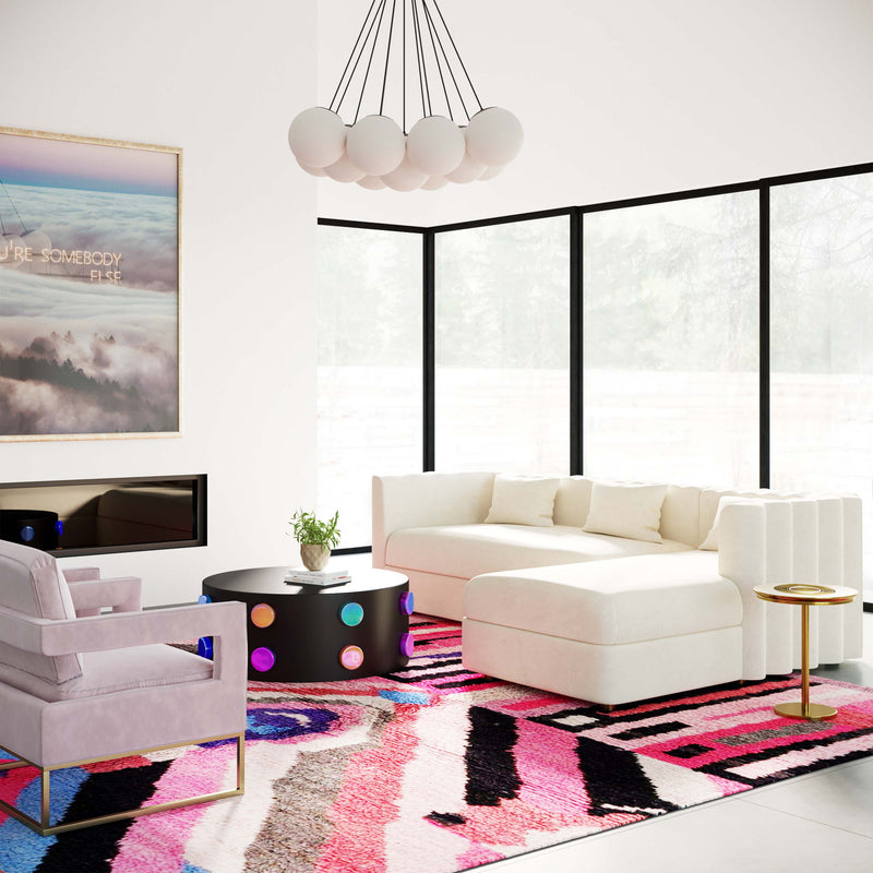 Callie - Velvet Sectional - RAF - R&R Furniture Gallery (Fountain Valley, CA)