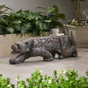 Leopard Lightweight Concrete Bench - Copper - R&R Furniture Gallery (Fountain Valley, CA)