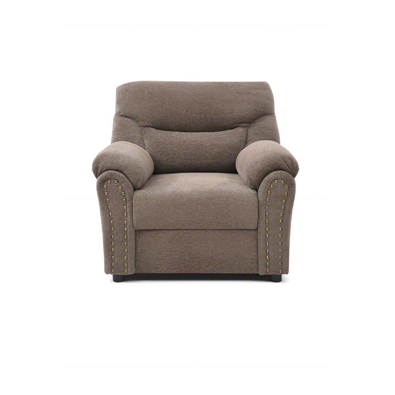 Hamilton - Chair With Hand Applied Nailhead Trim And Pillow Top Arm Cushions - R&R Furniture Gallery (Fountain Valley, CA)