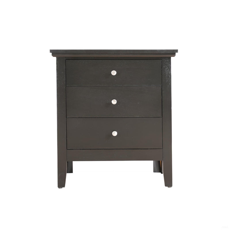 3 Drawer Nightstand & Dove Tailed Drawers - R&R Furniture Gallery (Fountain Valley, CA)