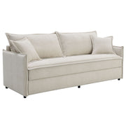 Elisea - Sofa With Sleeper - Beige Fabirc - R&R Furniture Gallery (Fountain Valley, CA)