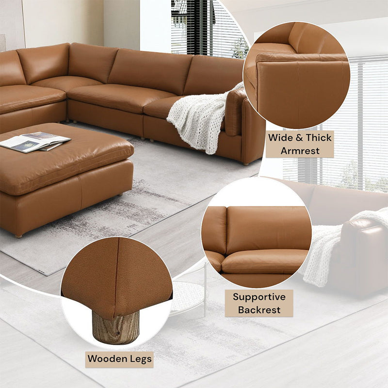 Brighton - Modular Arm Chair - R&R Furniture Gallery (Fountain Valley, CA)