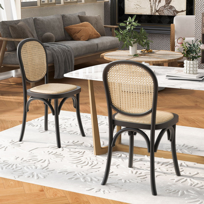 Vintage Style Dining Chairs (Set of 2) - R&R Furniture Gallery (Fountain Valley, CA)