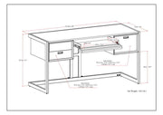 Hampden - Desk - Weathered Gray - R&R Furniture Gallery (Fountain Valley, CA)