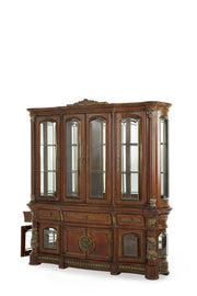 Villa Valencia - China Buffet Cabinet - Classic Chestnut - R&R Furniture Gallery (Fountain Valley, CA)