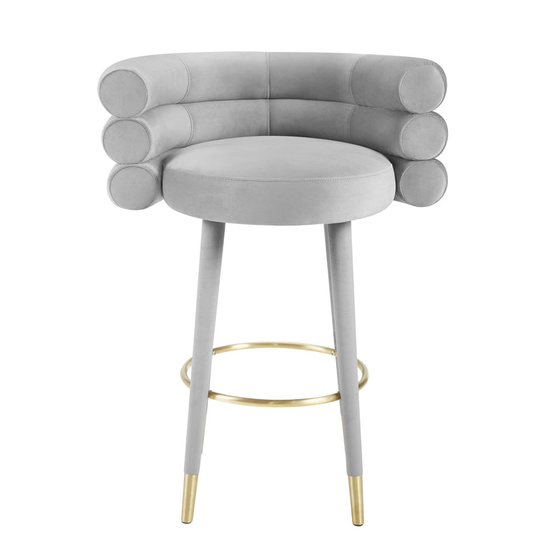 Betty - Velvet Barstool - R&R Furniture Gallery (Fountain Valley, CA)