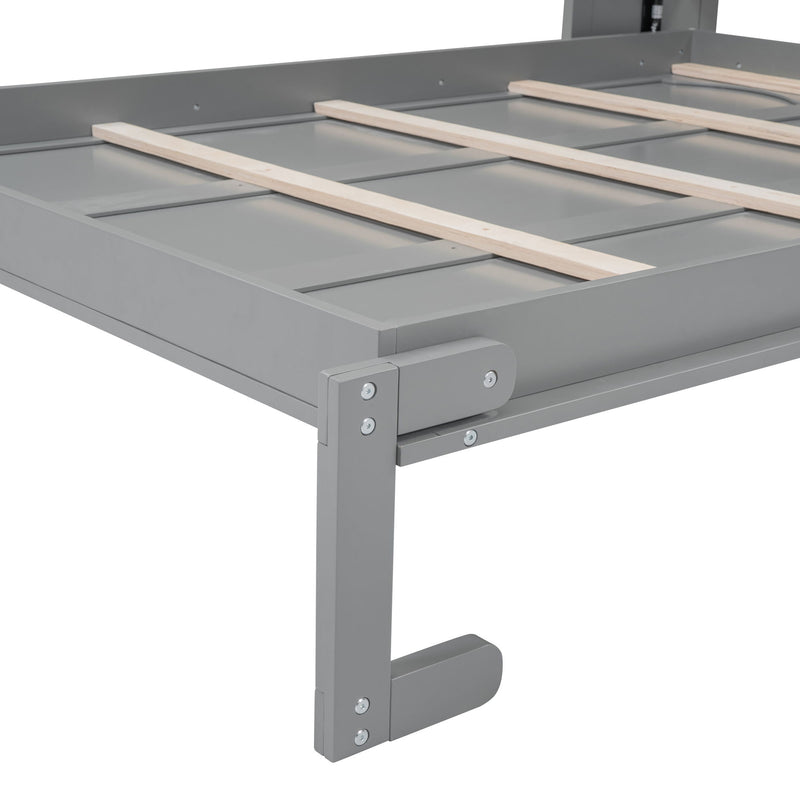 Murphy Wall Bed With Shelves, Space Saving - R&R Furniture Gallery (Fountain Valley, CA)