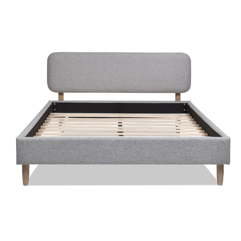 Diego - Low Upholstered Platform Bed - R&R Furniture Gallery (Fountain Valley, CA)
