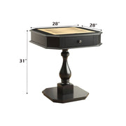 Bishop - Wood Game Table - Black - R&R Furniture Gallery (Fountain Valley, CA)