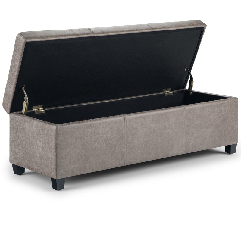 Avalon - Multifunctional Storage Ottoman Bench - R&R Furniture Gallery (Fountain Valley, CA)