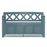 Amherst - Compact Entryway Storage Bench - R&R Furniture Gallery (Fountain Valley, CA)