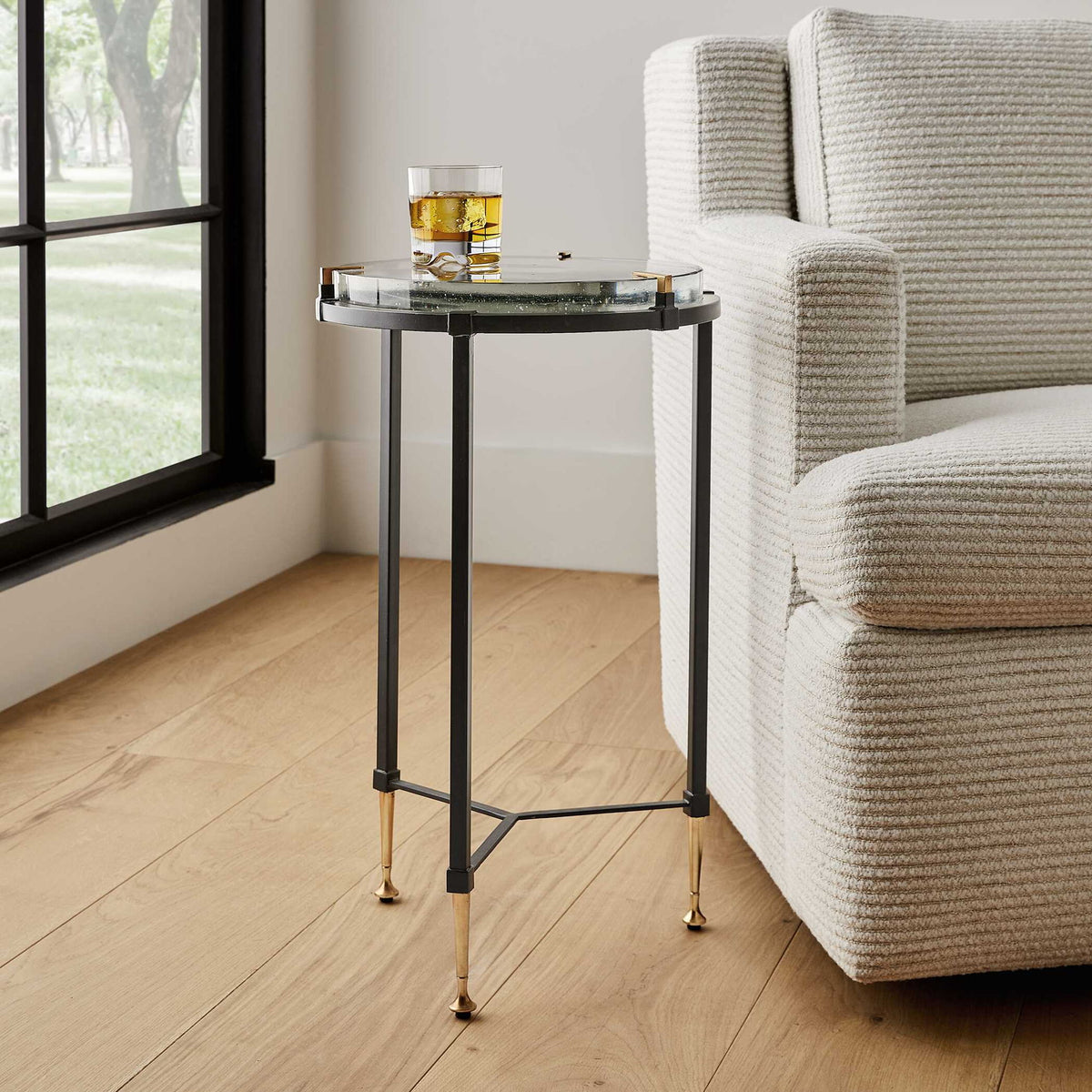 Ice - Block Accent Table - Round