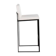 Lumi Source Fuji contemporary high back barstool with elegant design, featuring sleek modern style and sturdy construction.