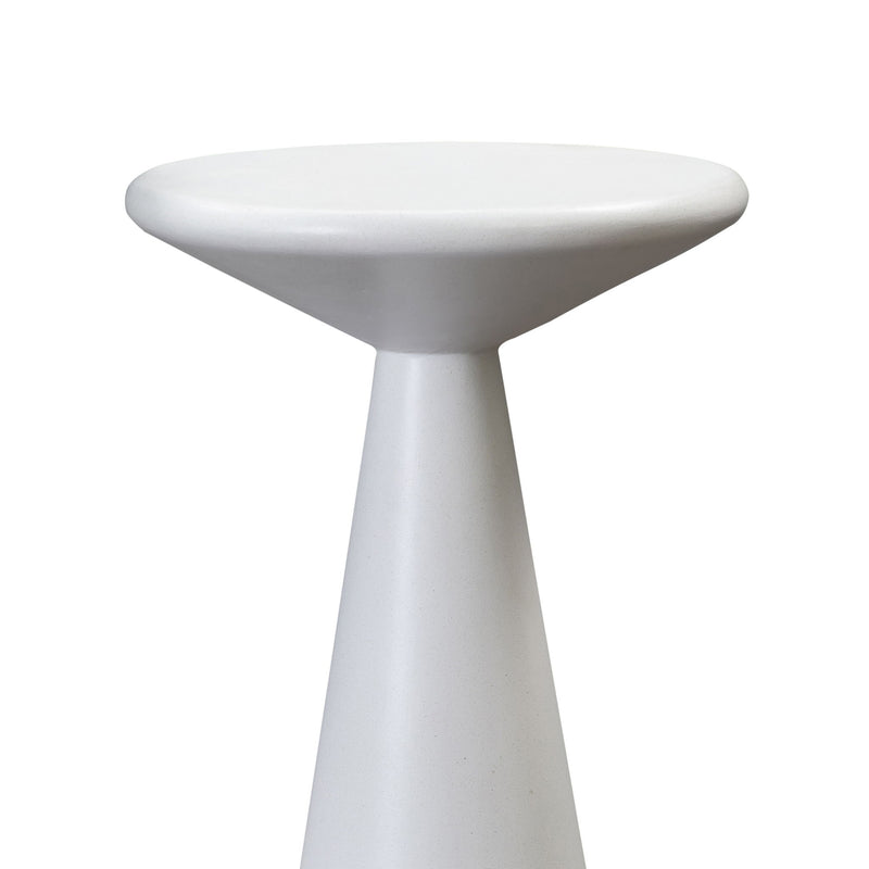 Gianna - Concrete Accent Tables (Set of 2) - White - R&R Furniture Gallery (Fountain Valley, CA)