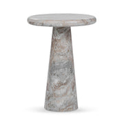 Huxley - Marble Round Accent Table - R&R Furniture Gallery (Fountain Valley, CA)