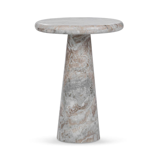 Huxley - Marble Round Accent Table - R&R Furniture Gallery (Fountain Valley, CA)