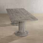 Gabrian - 31" Dining Table - Reclaimed Gray - R&R Furniture Gallery (Fountain Valley, CA)