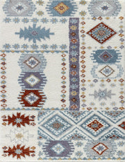 Loft Shag - 7'10" X 9'10" Shaggy Area Rug - Ivory - R&R Furniture Gallery (Fountain Valley, CA)