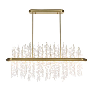 Everything's Vine - LED Pendant - Brass