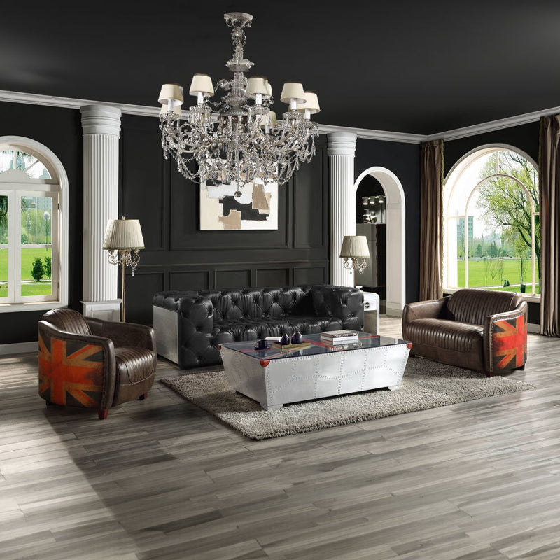 Brancaster - Coffee Table - Aluminum - R&R Furniture Gallery (Fountain Valley, CA)