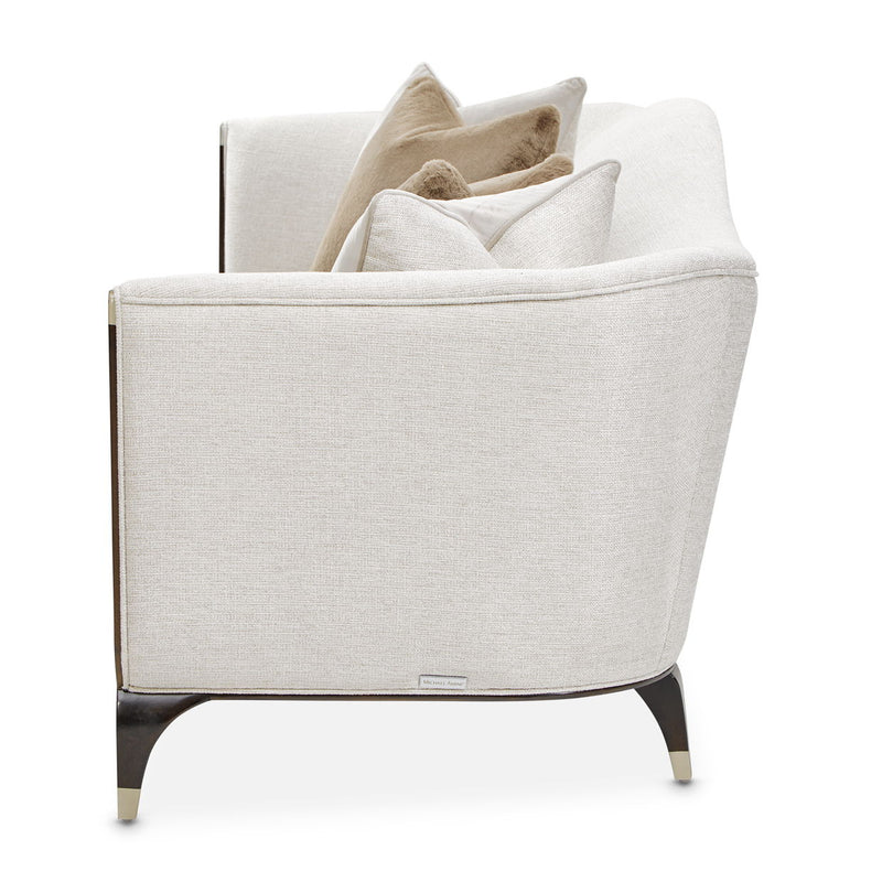 Paris Chic - Sofa - Cremini / Espresso - R&R Furniture Gallery (Fountain Valley, CA)