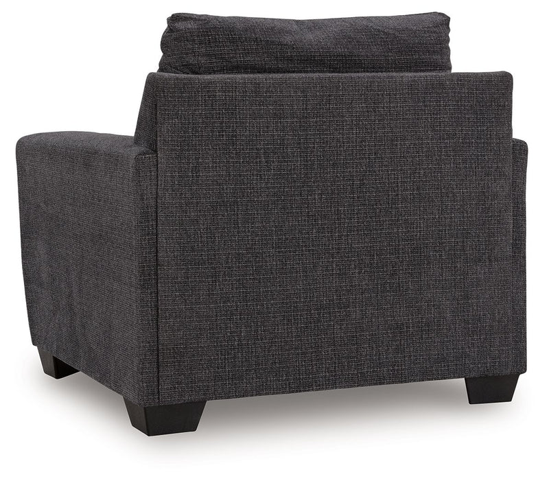 Loreo - Chair - Ebony - R&R Furniture Gallery (Fountain Valley, CA)