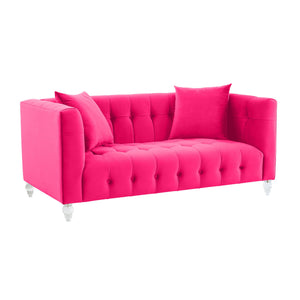 Bea - Velvet Loveseat - R&R Furniture Gallery (Fountain Valley, CA)