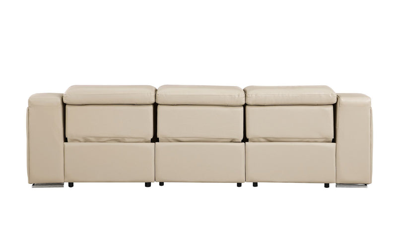 1116 - 3-Piece Modular Power Reclining Sofa In With 3 Power Recliners & Power Headrests
